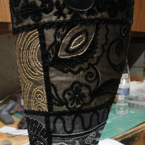 Leather / Fabric Riding Boots - Picture 4 of 9